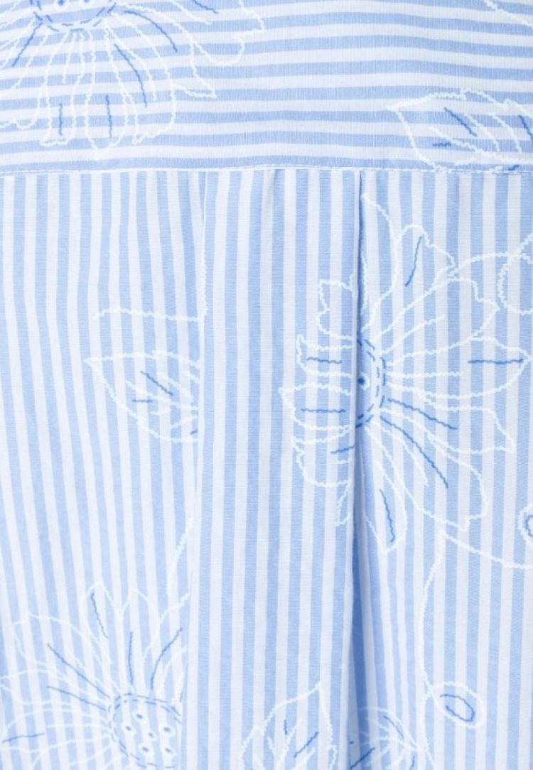 Striped flower blouse 2319