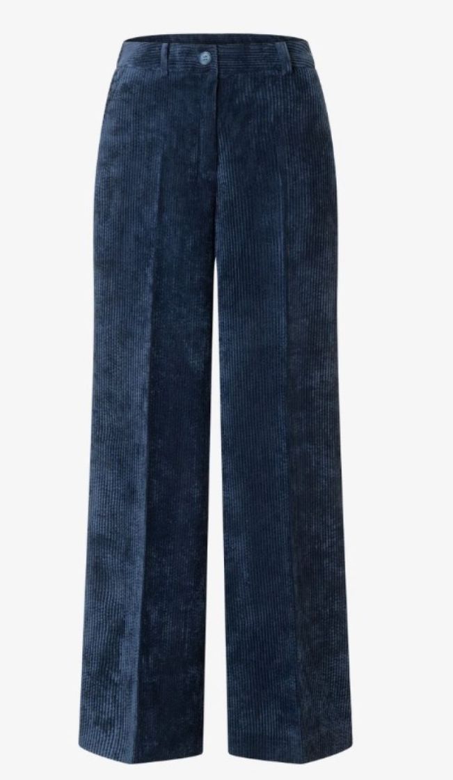 Soft Corduroy wide leg pants 0373