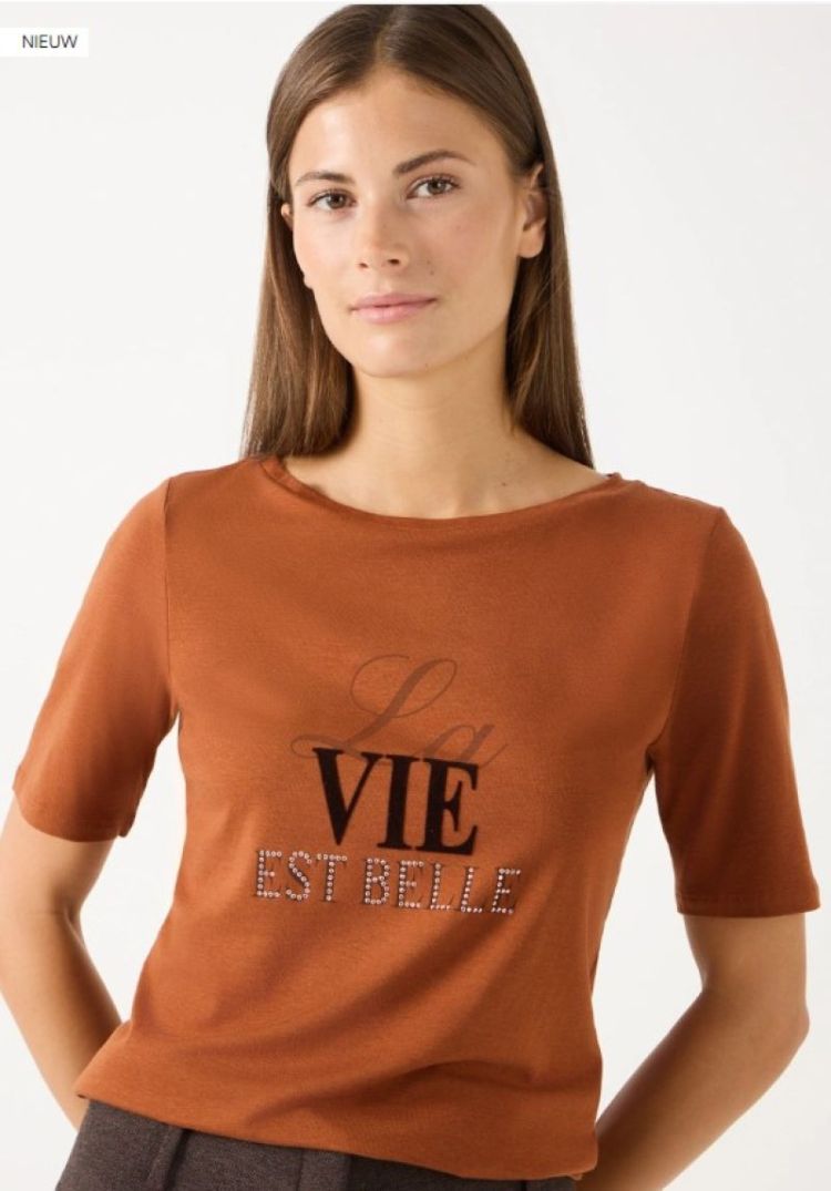 shirt with word print 0476